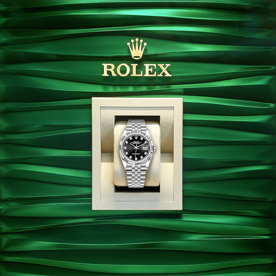 Rolex Replica Watch Datejust 36, Stainless Steel and 18k White Gold, 36mm, 126234-0027
