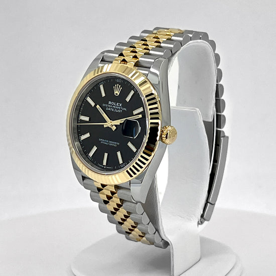 Rolex Replica Watch Datejust 41, 18k Yellow Gold and Stainless Steel, 41mm, 126333-0014