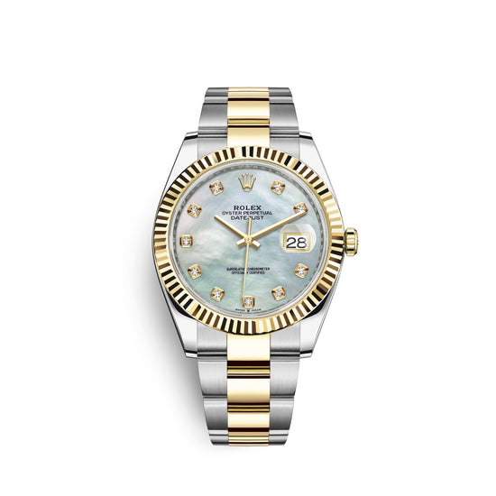 Rolex Replica Watch Datejust 41, 18k Yellow Gold and Stainless Steel, 41mm, 126333-0017