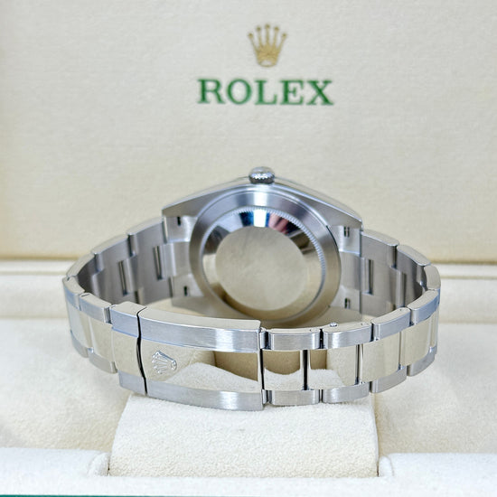 Rolex Replica Watch Datejust 41, Oystersteel and 18k White Gold, 41mm, 126334-0021