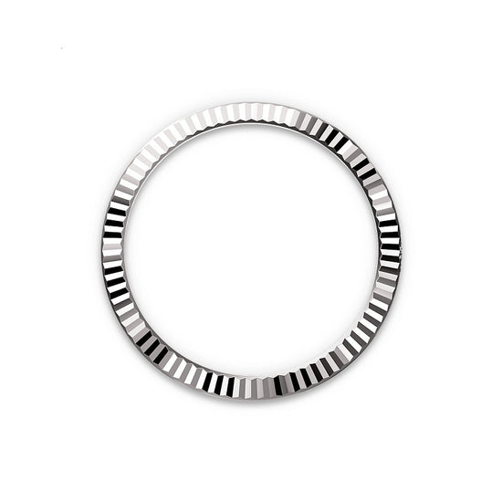 Rolex Replica Watch Datejust 41, Oystersteel and 18k White Gold, Intense white Roman dial, Fluted Jubilee, 126334-0036