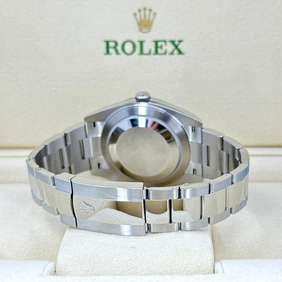 Rolex Replica Watch Datejust 41 Oystersteel and white gold 126334-0023