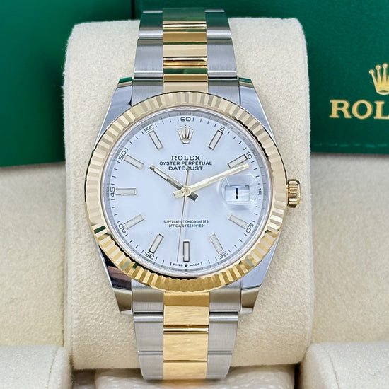 Rolex Replica Watch Datejust 41 Oystersteel and yellow gold 126333-0015