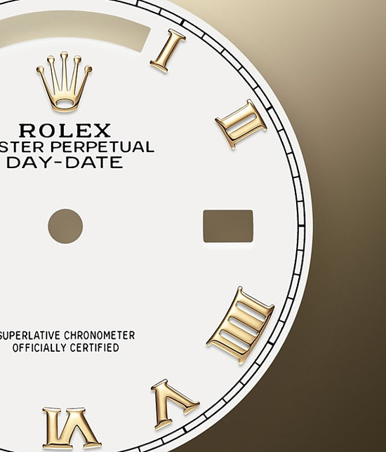 Rolex Replica Watch Day-Date 36 Yellow gold 128348RBR-0043