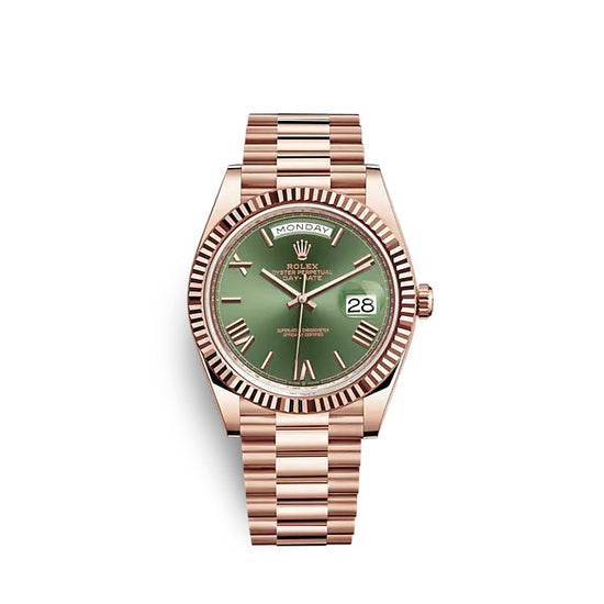 Rolex Replica Watch Day-Date 40 Everose gold 228235-0025