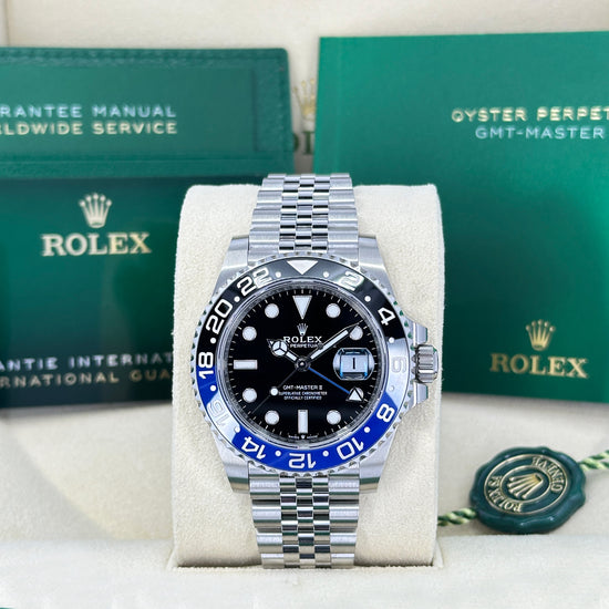Rolex Replica Watch GMT-Master II, BATGIRL, Stainless Steel, 40mm, 126710BLNR-0002