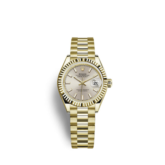 Rolex Replica Watch Lady-Datejust 28, 18k Yellow Gold, 279178-0005