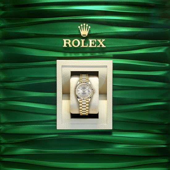 Rolex Replica Watch Lady-Datejust 28, 18k Yellow Gold, 279178-0015