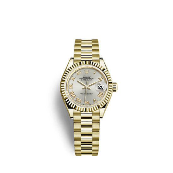 Rolex Replica Watch Lady-Datejust 28, 18k Yellow Gold, 279178-0020