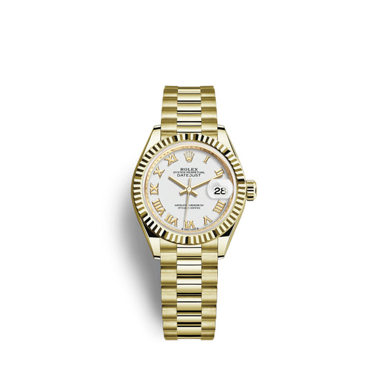Rolex Replica Watch Lady-Datejust 28, 18k Yellow Gold, 279178-0029