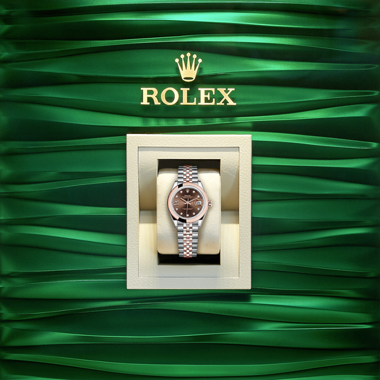 Rolex Replica Watch Lady-Datejust 28, Oystersteel and 18k Everose Gold, 279161-0003