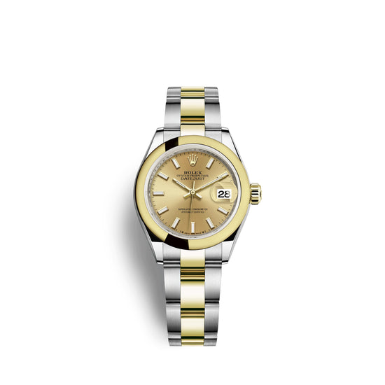 Rolex Replica Watch Lady-Datejust 28, Oystersteel and 18k Yellow Gold, 279163-0002