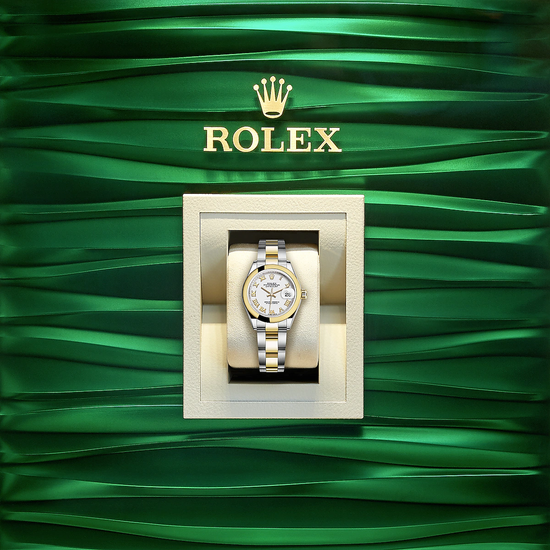 Rolex Replica Watch Lady-Datejust 28, Oystersteel and 18k Yellow Gold, 279163-0024
