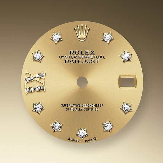 Rolex Replica Watch Lady-Datejust 28, Oystersteel and 18k Yellow Gold, 279173-0022