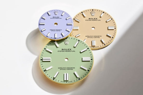 Rolex Replica Watch Oyster Perpetual, Oystersteel, 31mm, Lavender dial, Domed Oyster, 277200-0014