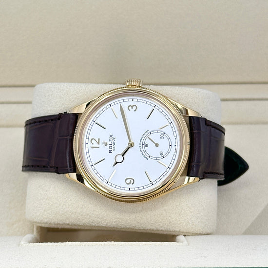 Rolex Replica Watch Perpetual 1908, 39mm, 18k Yellow Gold, 52508-0006