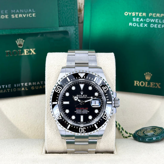 Rolex Replica Watch, Sea-Dweller Red Letters, 43mm, Oystersteel, 126600
