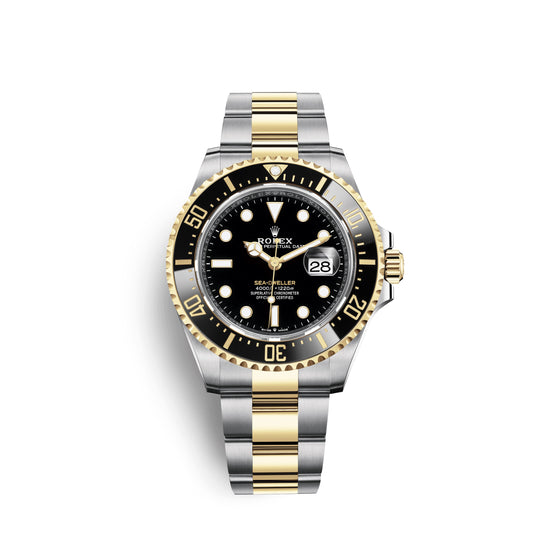 Rolex Replica Watch Sea-Dweller, Stainless Steel and 18k Yellow Gold, 43mm, 126603-0001