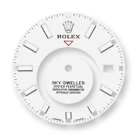 Rolex Replica Watch Sky-Dweller 42mm, Oystersteel and 18k White Gold, 326934-0002