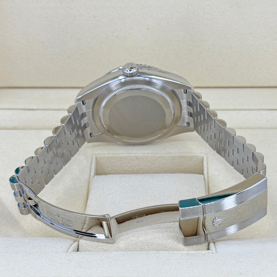 Rolex Replica Watch Sky-Dweller, 42mm, Oystersteel and 18k White Gold, White, Jubilee, 336934-0004