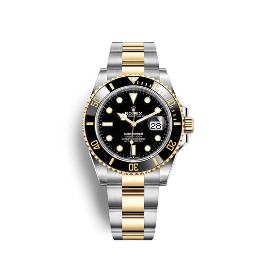 Rolex Replica Watch Submariner Date, Stainless Steel and 18k Yellow Gold, 41mm, 126613ln-0002