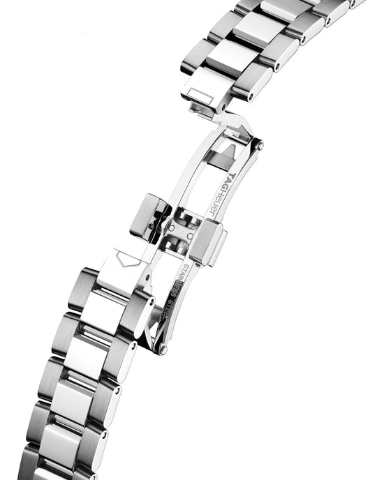 TAG Heuer Aquaracer Professional 100 Solargraph, Stainless Steel and Diamonds set, Solar Quartz, 28 mm, WBP141E.BA0049