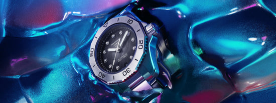 TAG Heuer Aquaracer Professional 200 Date, 30mm, Stainless Steel and 11 Diamonds, WBP2410.BA0622