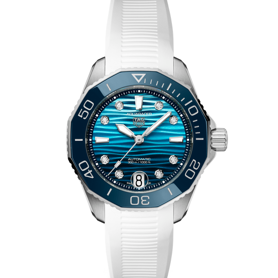 TAG Heuer Aquaracer Professional 300 Date, Stainless Steel set with Diamonds, WBP231N.FT6234