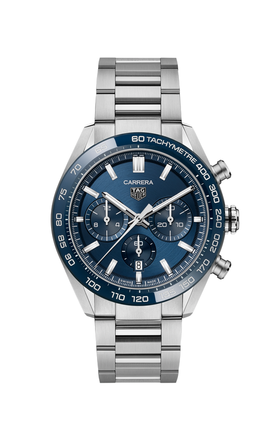 TAG Heuer Carrera Chronograph, Stainless Steel and Ceramic, 44mm, CBN2A1A.BA0643