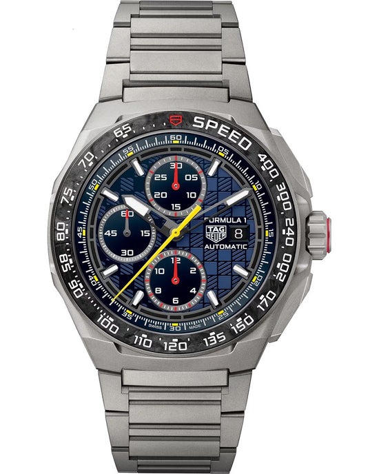 TAG Heuer Formula 1 Chronograph Oracle Red Bull Racing Special Edition, Titanium, 44mm, CBZ2080.BF0009