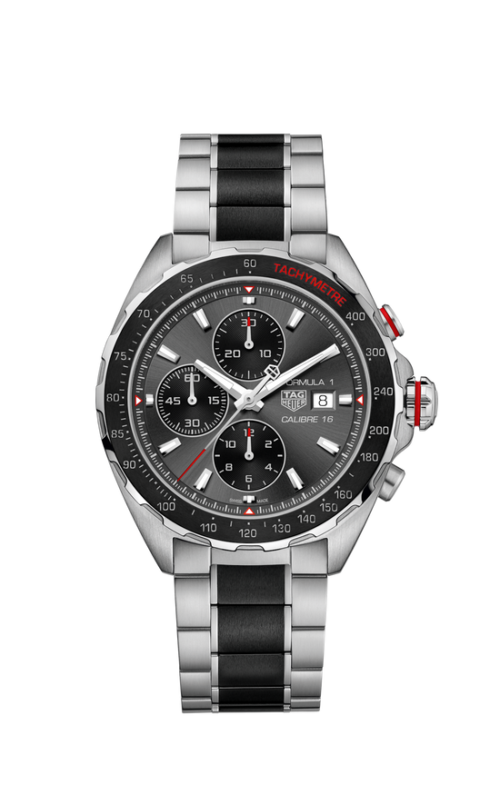 TAG Heuer Formula 1 Chronograph, Stainless Steel and ceramic, 44mm, CAZ2012.BA0970
