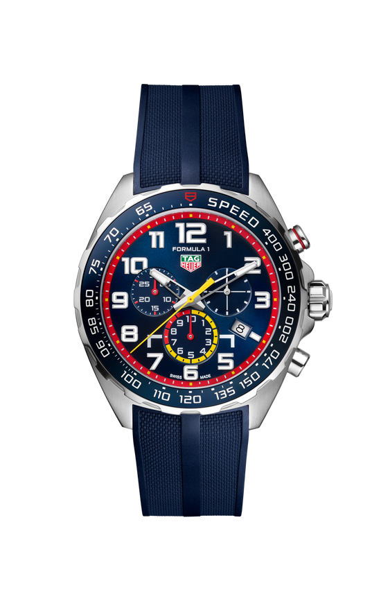 TAG Heuer Formula 1 Chronograph x Red Bull Racing Special Edition, Stainless Steel, 43mm, CAZ101AL.FT8052
