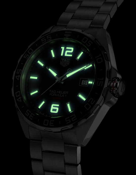 TAG Heuer Formula 1 Date, Automatic, 43 mm, Stainless Steel, WAZ2011.BA0842