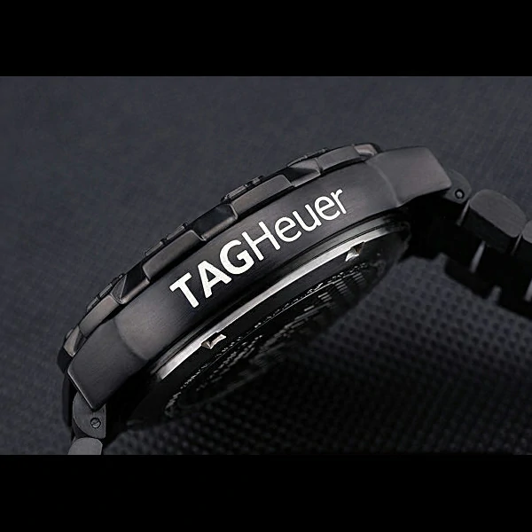 Tag Heuer Formula One Calibre S Black Dial Ion Plated Steinless Steel Bracelet new60193