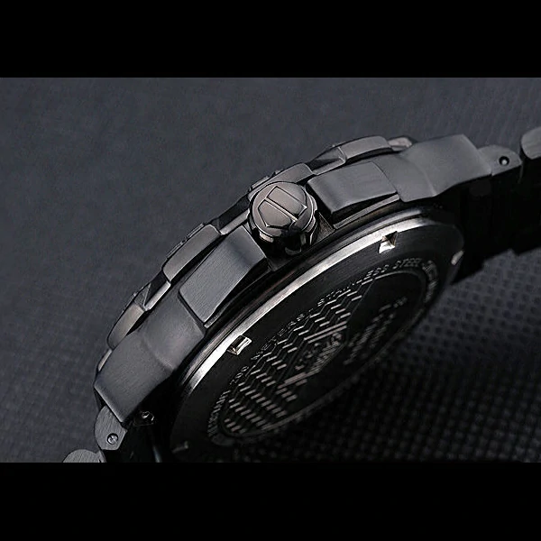 Tag Heuer Formula One Grande Date Black Dial Green Numerals Ion Plated Steinless Steel Bracelet new60190