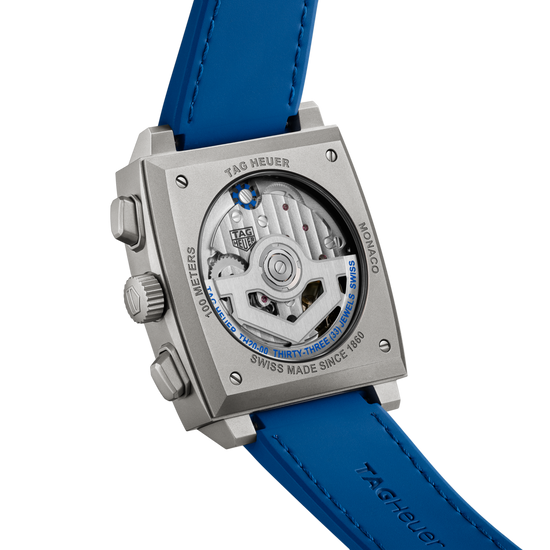 TAG Heuer Monaco Chronograph Skeleton, Titanium, Automatic, 39mm, CBL2182.FT6235