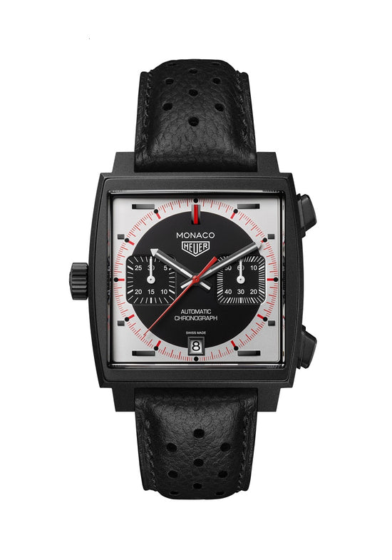 TAG Heuer Monaco Chronograph Stopwatch Limited Edition, CAW218F.FC6356