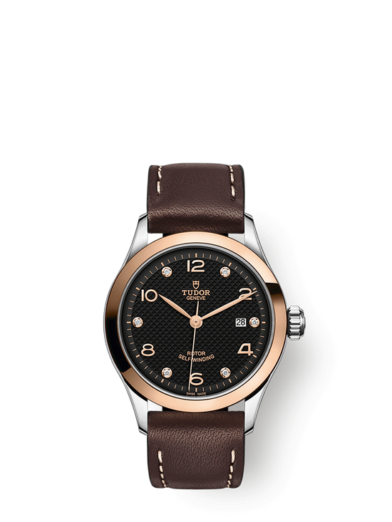 Tudor Replica Watch 1926, Stainless Steel and 18k Rose Gold with Diamond-set, 28mm, M91351-0008