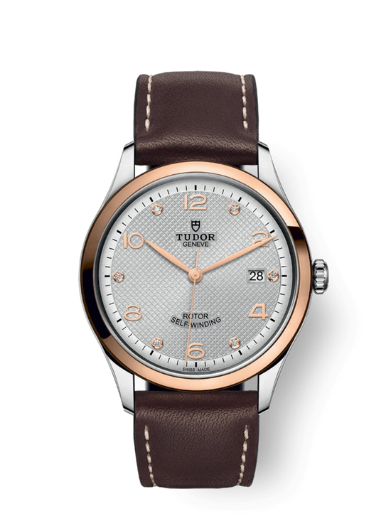 Tudor Replica Watch 1926, Stainless Steel and 18k Rose Gold with Diamond-set, 39mm, M91551-0006