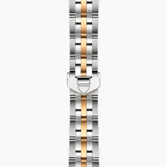 Tudor Replica Watch Glamour Date, Stainless Steel and 18k Yellow Gold with Diamond-set, 31mm, M53003-0004