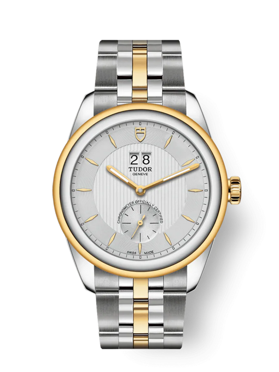 Tudor Replica Watch Glamour Double Date, Stainless Steel and 18k Yellow Gold, 42mm, M57103-0001