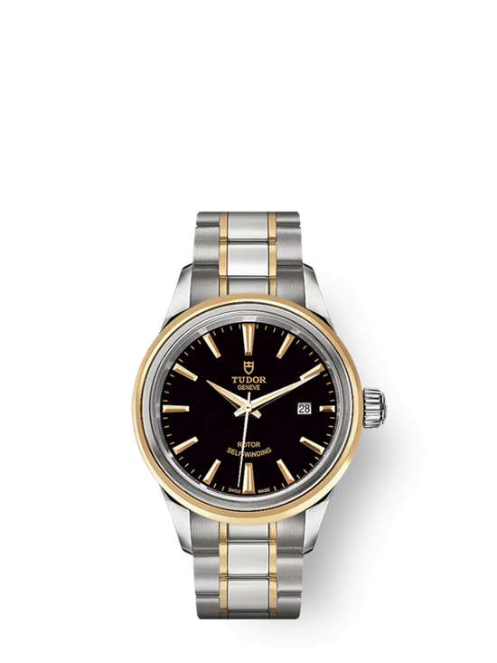 Tudor Replica Watch Style, Stainless Steel and Yellow Gold, 28mm, M12103-0003