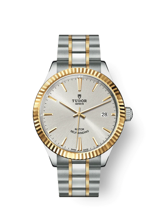 Tudor Replica Watch Style, Stainless Steel and Yellow Gold, 38mm, M12513-0003